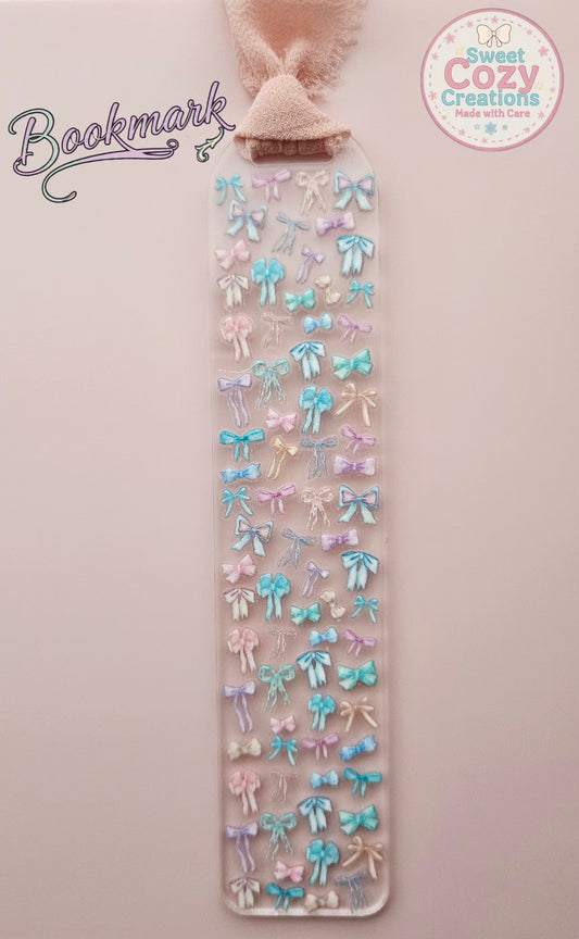 Pastel Bows Bookmark