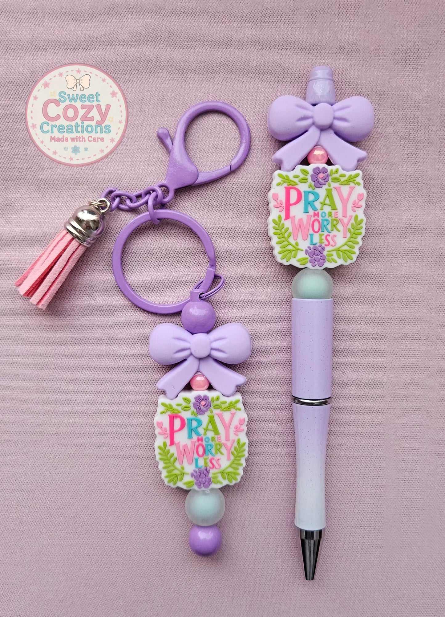 "Pray more, worry less"