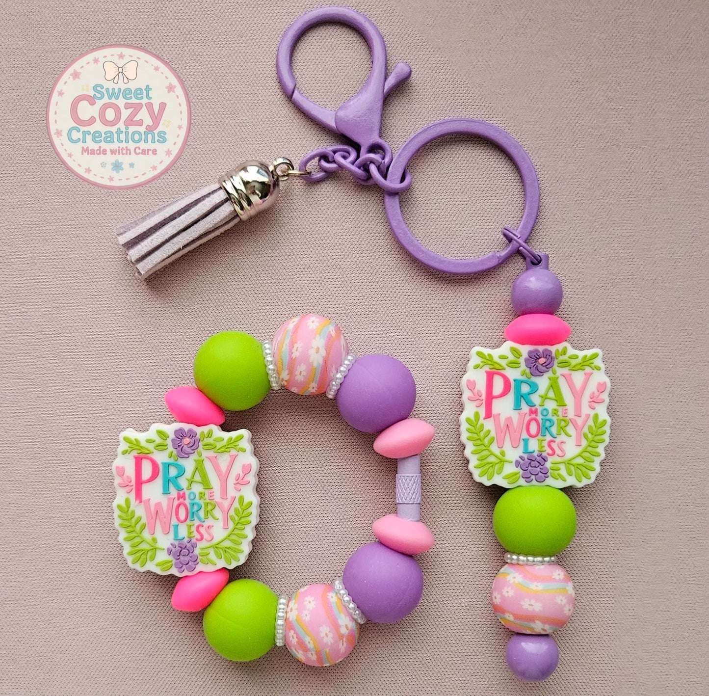 "Pray more, worry less"