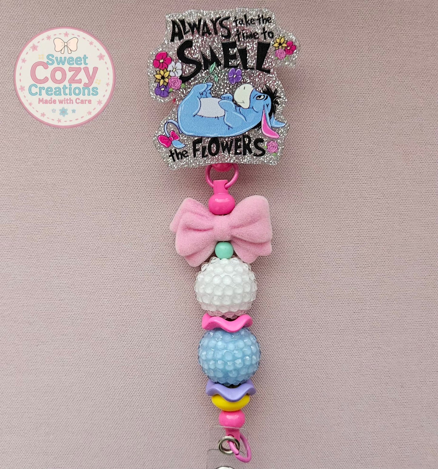 "Always take the time to smell the flowers"