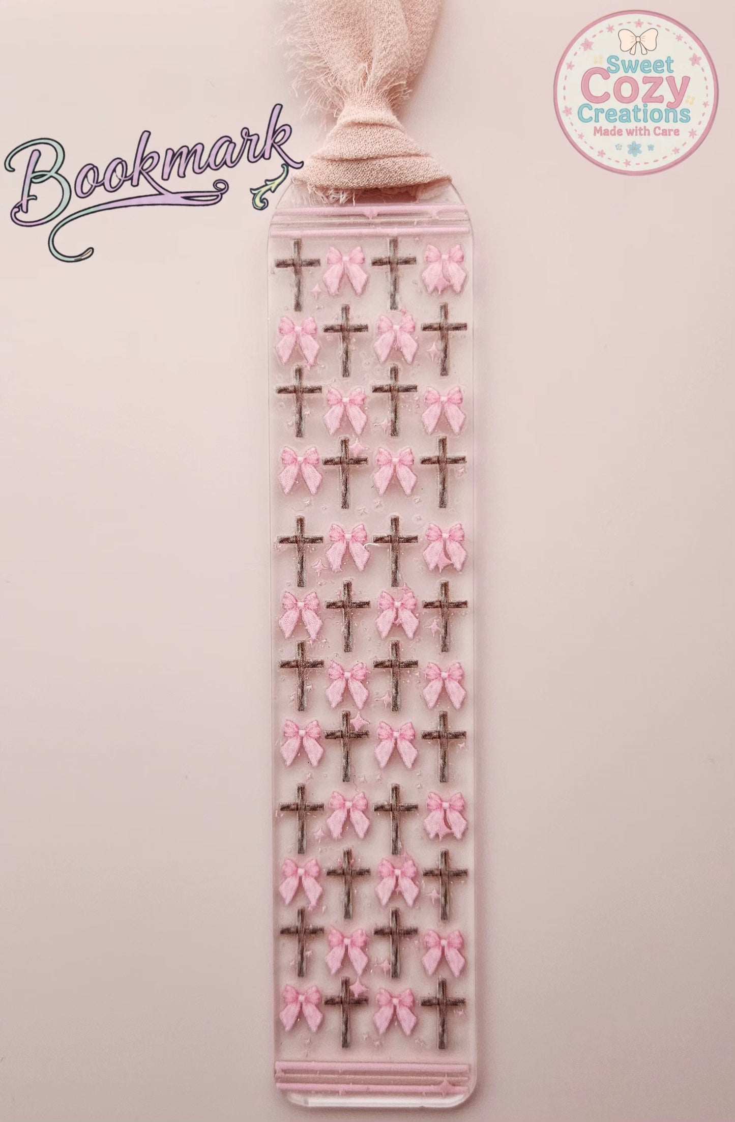 Cross & Bow Bookmark