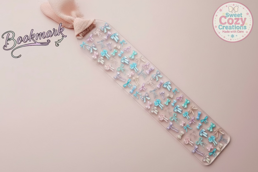 Pastel Bows Bookmark