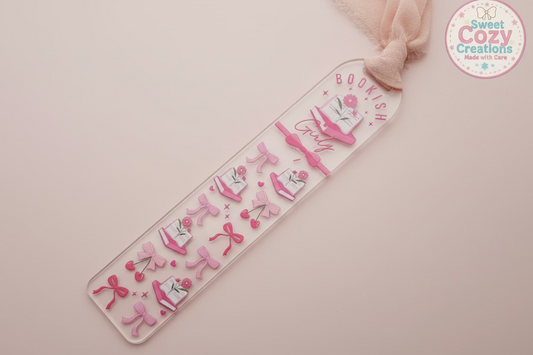 "Bookish Girly" Bookmark